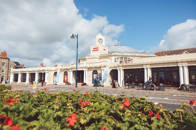 Exterior of The Grand Pavilion in Porthcawl