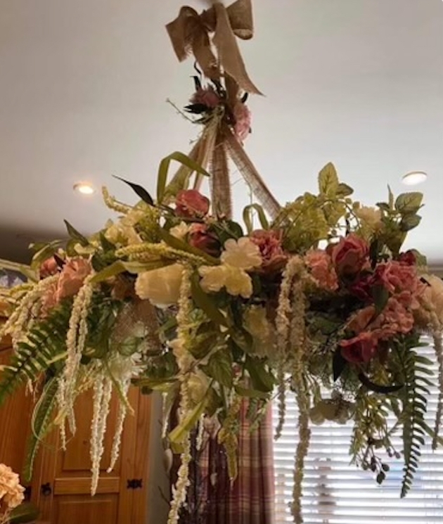 Hanging wreath