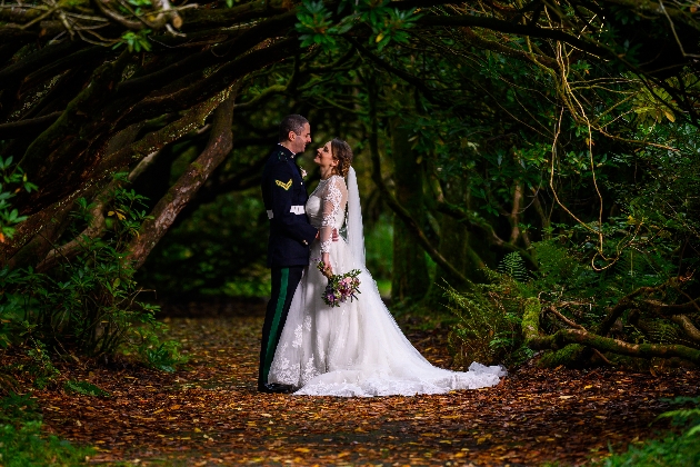 Couple in the forest