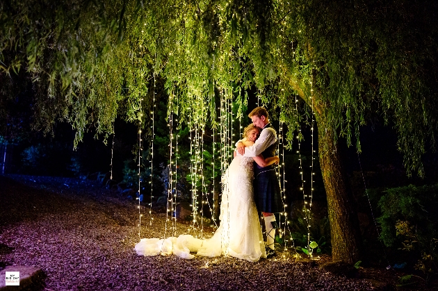 King Arthur Hotel fairylight tree