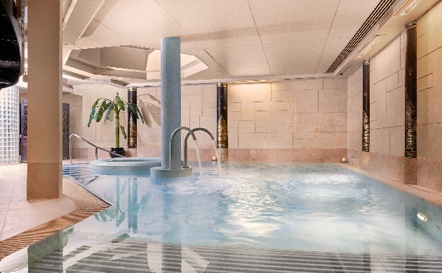 Swimming pool at Careys Manor Hotel & SenSpa