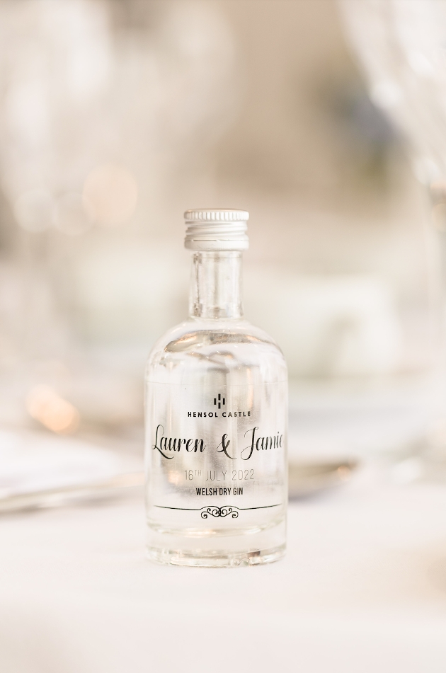Hensol Castle Distillery miniature bottle