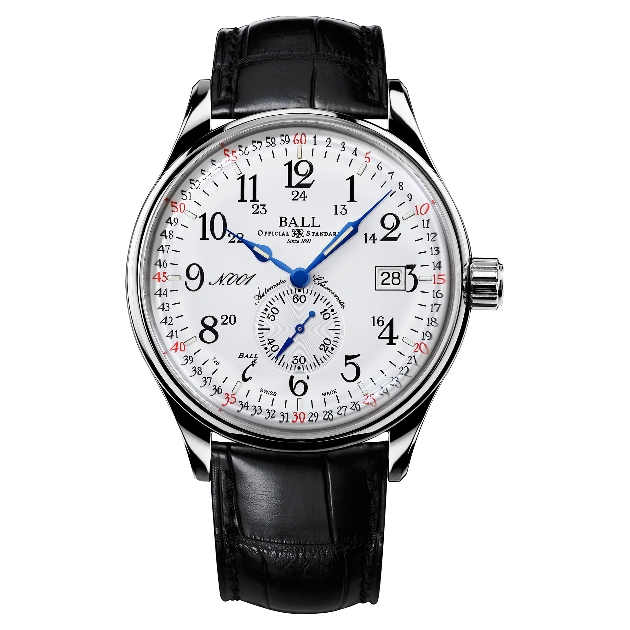 Watch Pilot - Ball Railroad Standard 130 Years Men's Black Watch - £2,180