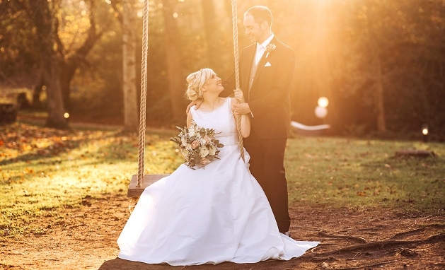 On a swing