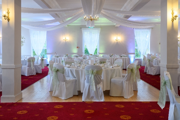 Glen Yr Afon House Hotel's ballroom