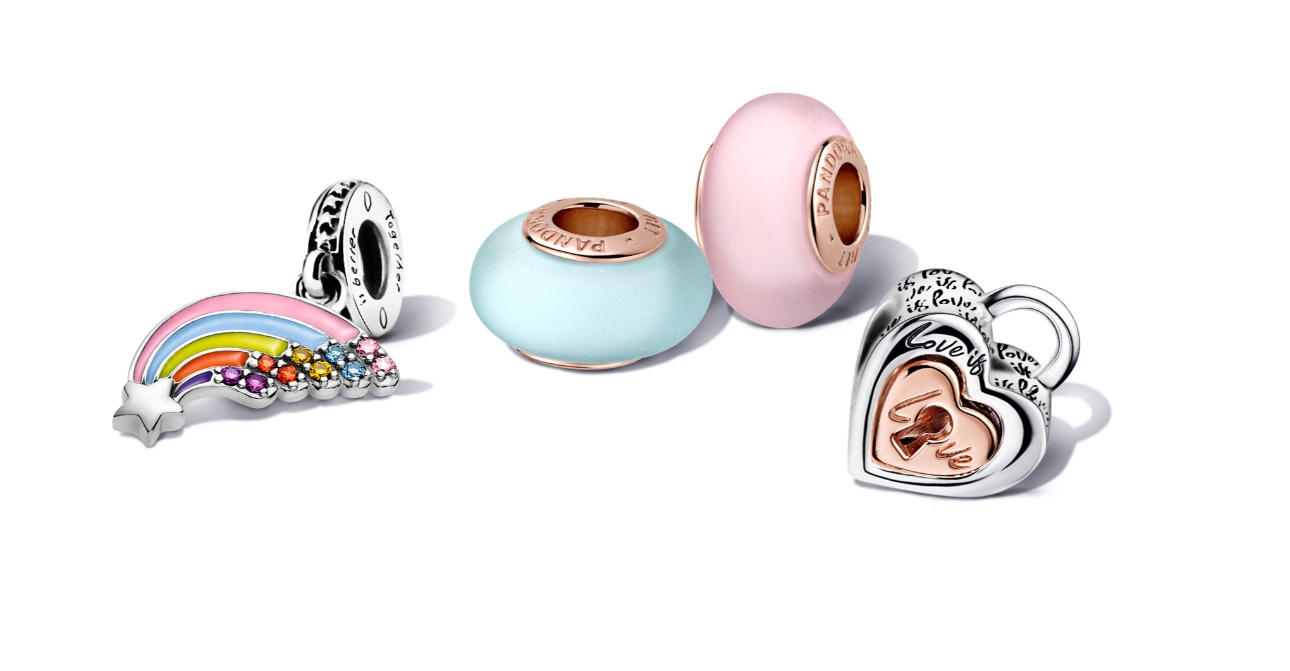 Charms by Pandora that has teamed up with Stonewall for Pride month