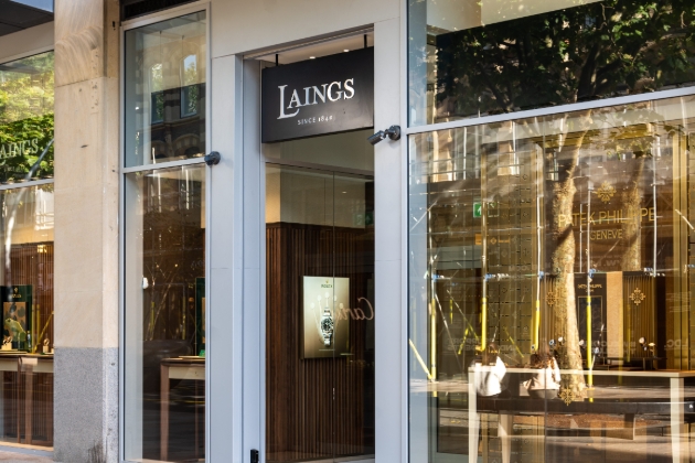 Outside image of jewellery store in South Wales