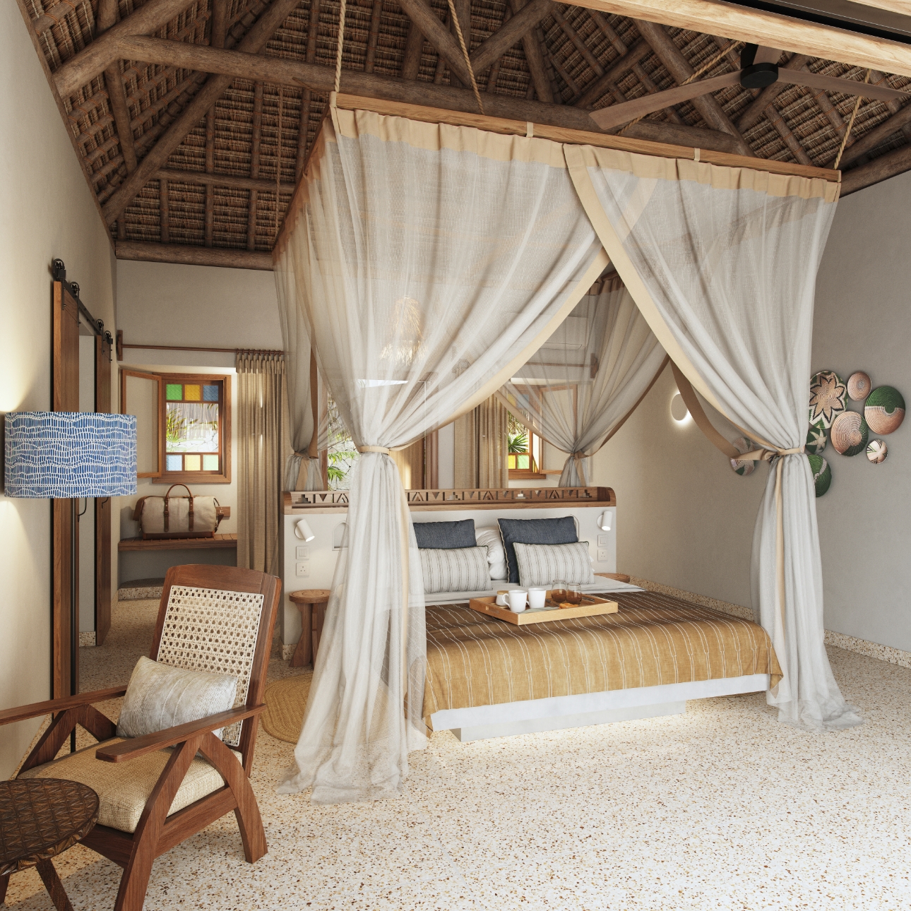 bedroom at resort