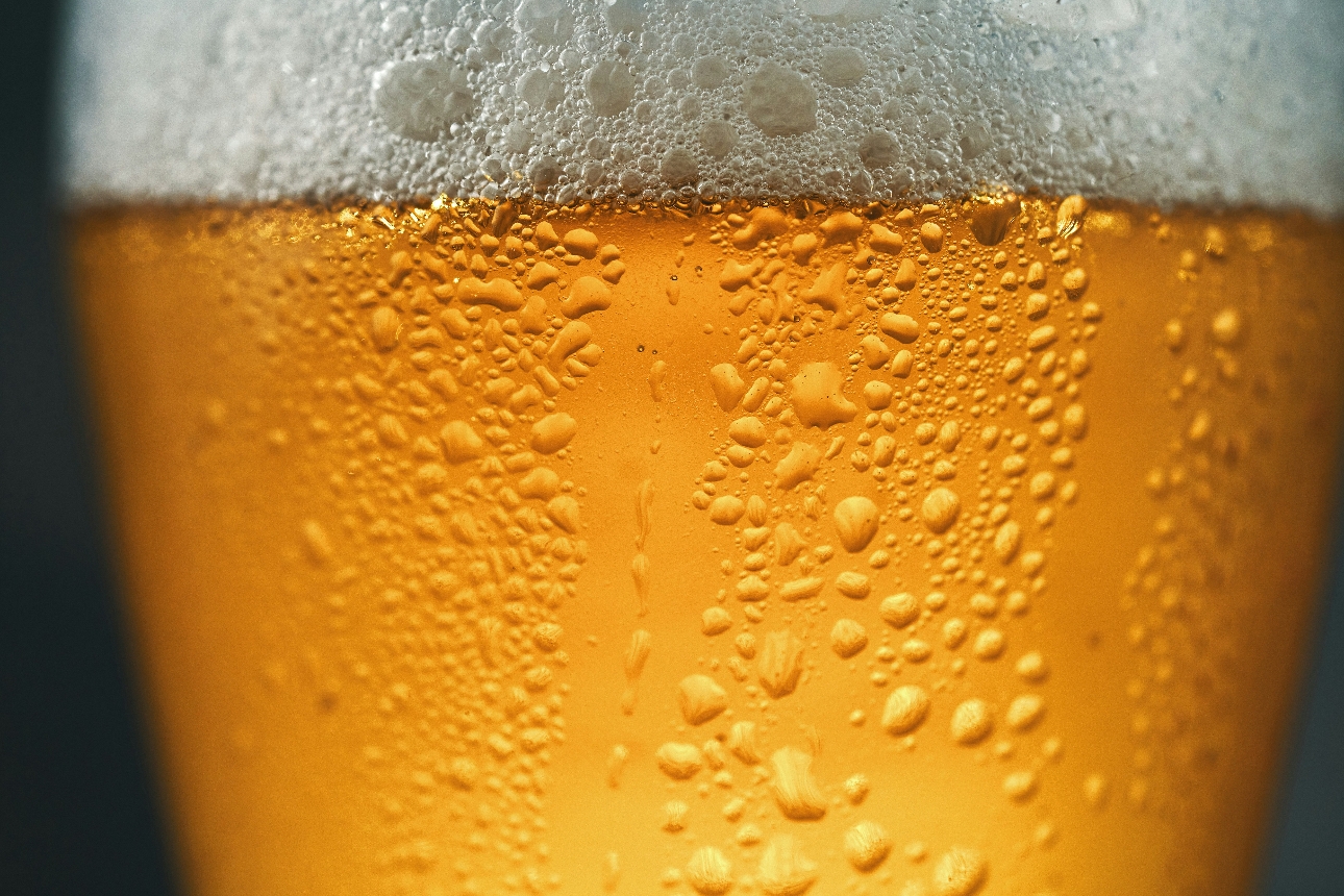 Beer being served