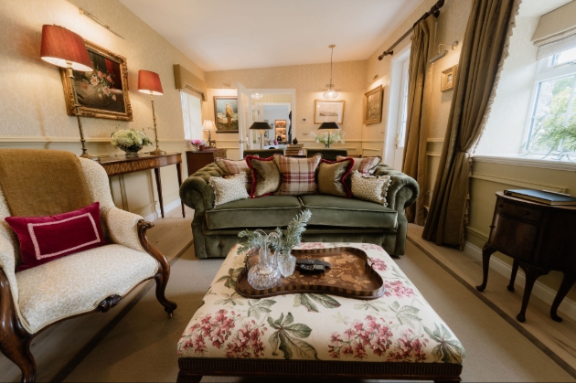 Room at The Nest at Glenapp Castle