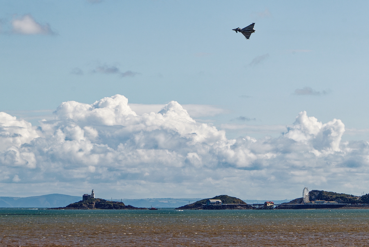 A jet at The Wales Airshow