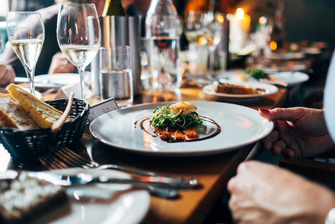 A dinner dish