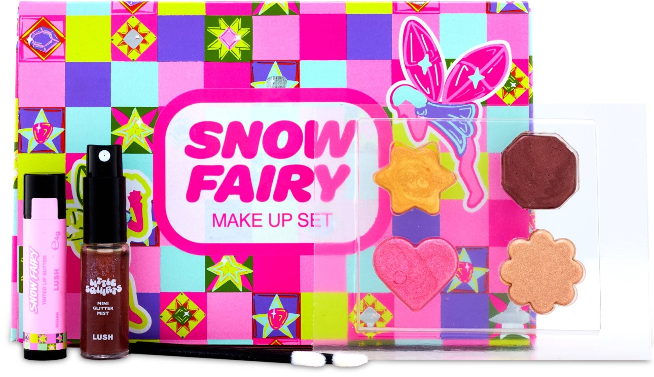 Snow Fairy Make Up Set available at Lush Spa Cardiff
