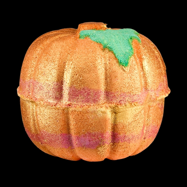 LUSH pumpkin bath bomb