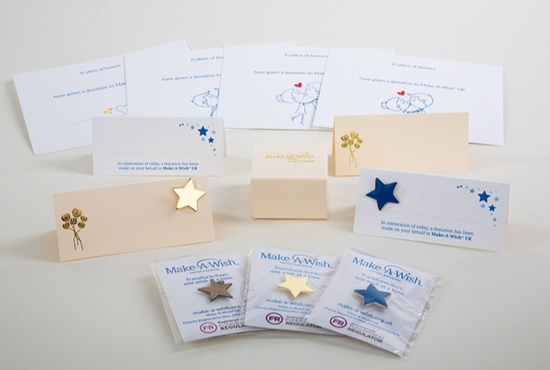 Give the gift of giving with Make-A-WishUK wedding favours: Image 1